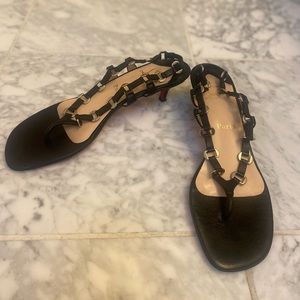 Christian Louboutin strappy sandals size 40.5